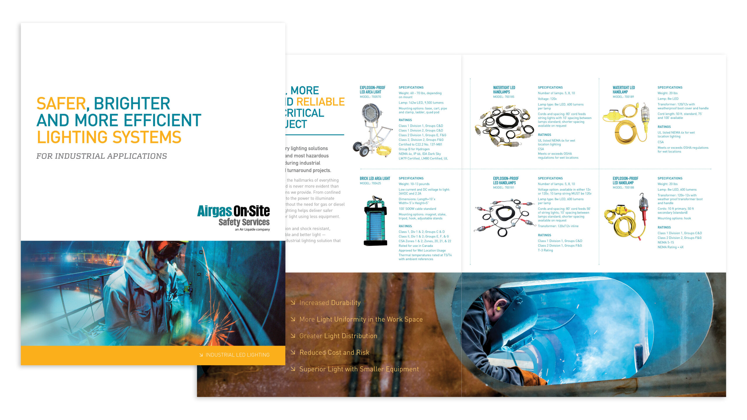 Airgas On Site Safety product brochure