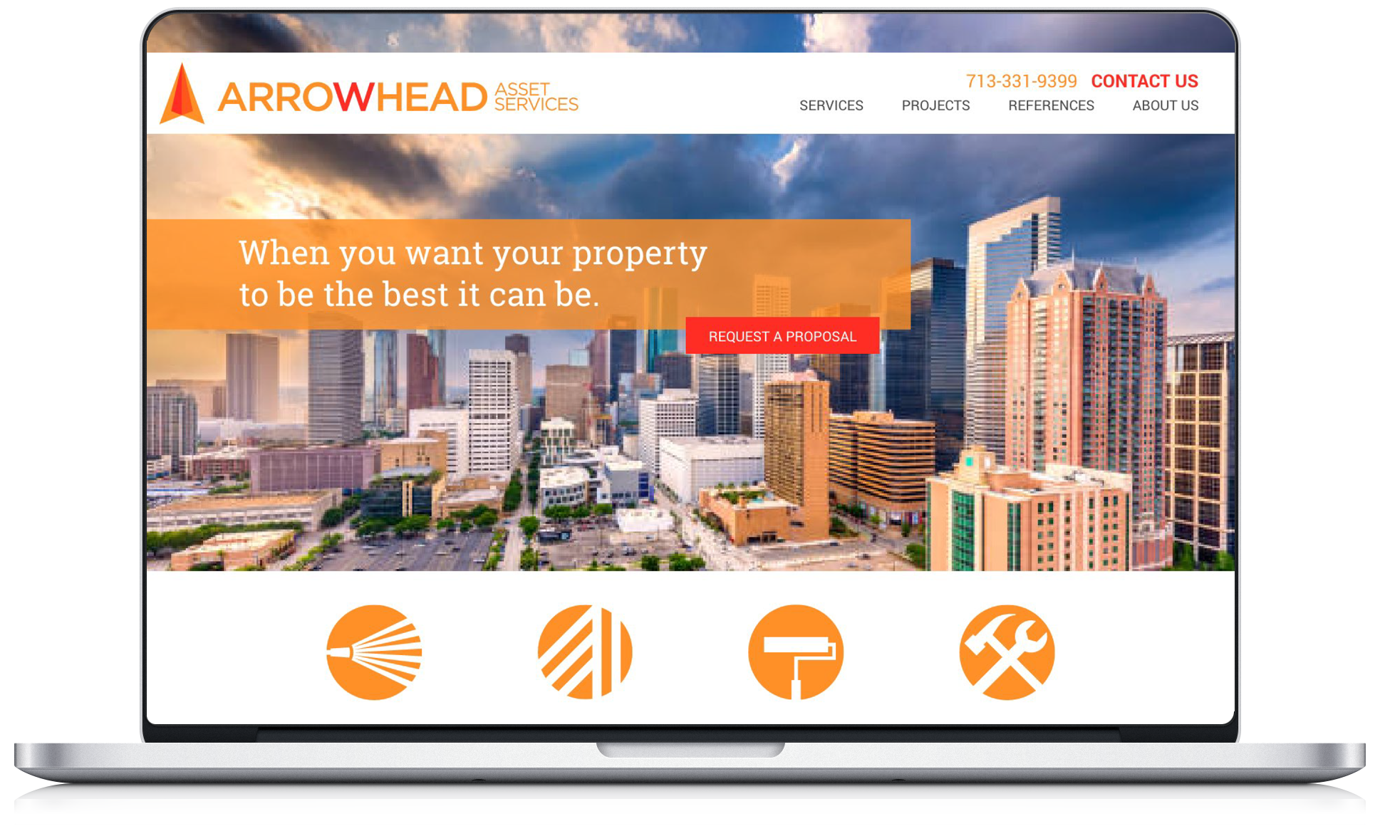 arrowhead asset services website